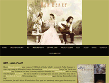 Tablet Screenshot of donhenry.com